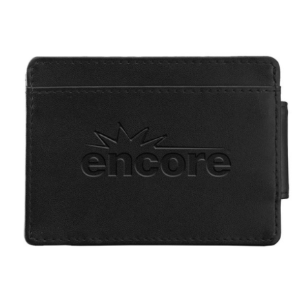Leather Money Clip Rfid Wallet