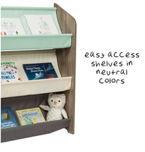 Load image into Gallery viewer, Explore + Store 38&quot; 3-Tier Kids Book Rack

