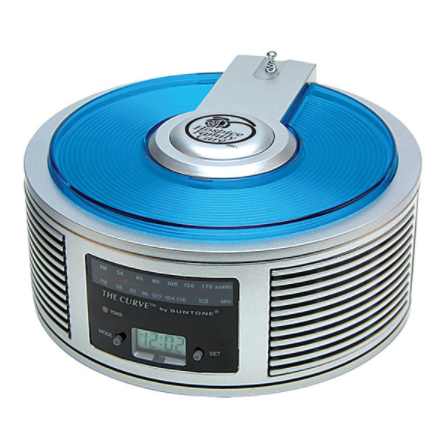 Am/fm Curve™ Alarm Clock Radio