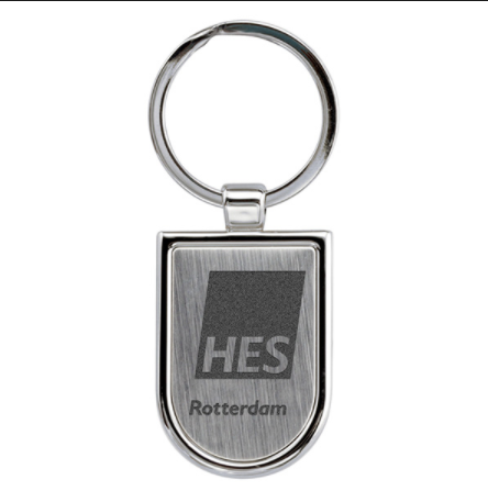 Silver Metal Keychain