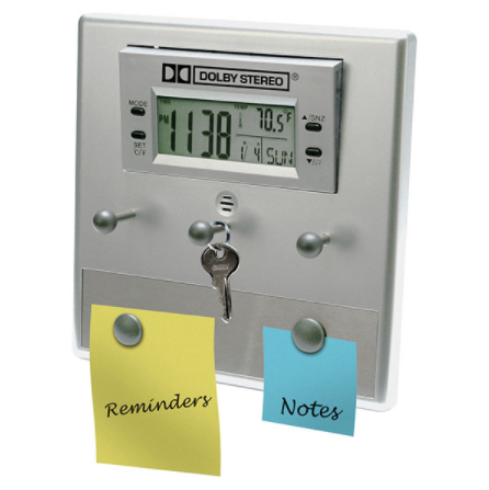Lcd Alarm Clock And Office Assistant