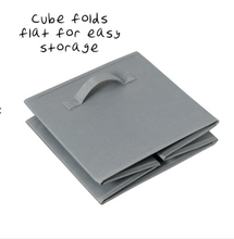 Load image into Gallery viewer, Explore + Store Kids Toy Storage Bin, Grey
