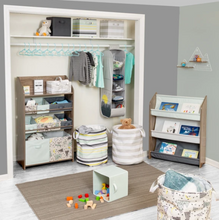 Load image into Gallery viewer, Explore + Store Kids Toy Storage Bin, Grey
