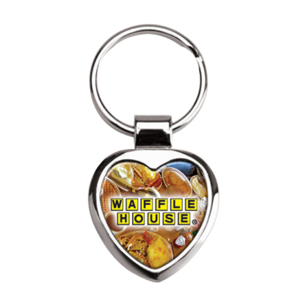 Silver Metal Keychain