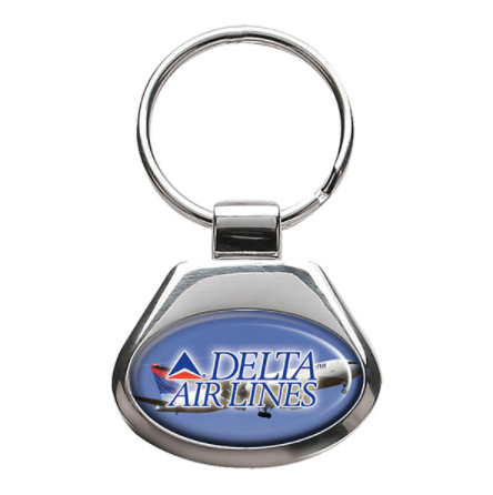 Silver Metal Keychain