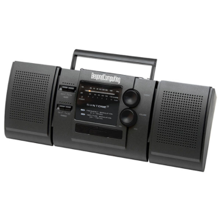 Am/fm Radio With Detachable Speaker
