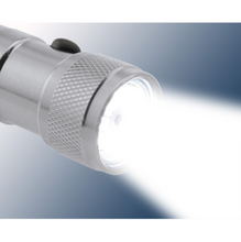 Load image into Gallery viewer, Metal Led Flashlight With Laser Pointer
