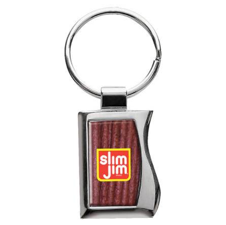 Silver Metal Keychain