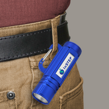 Load image into Gallery viewer, Metal Cob Flashlight With Carabineer
