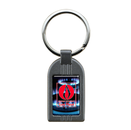 Gun Metal Keychain