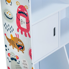 Load image into Gallery viewer, 6-Cube Kids Storage Cubby, Light Blue

