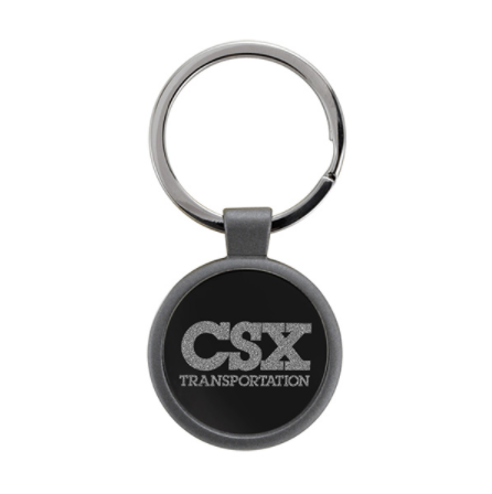 Gun Metal Keychain