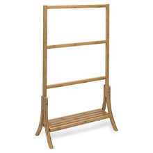 Load image into Gallery viewer, 3-Tier Bamboo Towel Rack
