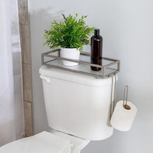 Load image into Gallery viewer, Over-The-Toilet Toilet Paper and Storage Tray
