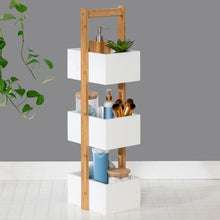 Load image into Gallery viewer, 3-Tier Bathroom Storage Caddy, White

