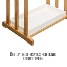 Load image into Gallery viewer, 3-Tier Bamboo Bathroom Towel Rack, White
