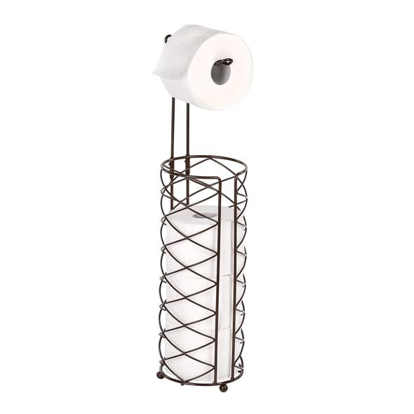 Freestanding Toilet Paper Holder, Oil-Rubbed Bronze
