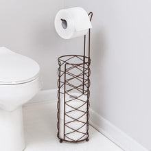 Load image into Gallery viewer, Freestanding Toilet Paper Holder, Oil-Rubbed Bronze
