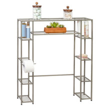 Load image into Gallery viewer, Over-the-Toilet Steel Storage Shelf, 5 Tiers
