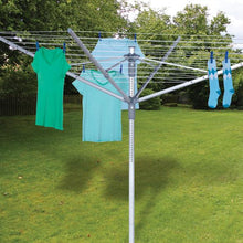 Load image into Gallery viewer, 192-foot Outdoor Umbrella Clothes Dryer, Silver
