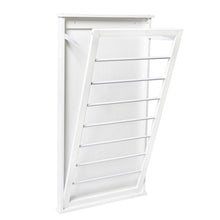 Load image into Gallery viewer, Folding Wall-Mount Drying Rack, White
