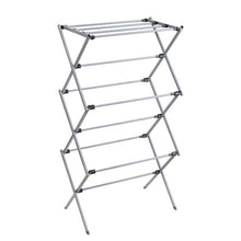 Load image into Gallery viewer, Expandable Knockdown Drying Rack, Silver
