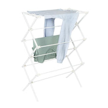 Load image into Gallery viewer, Collapsible Clothes Drying Rack, White
