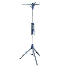 Load image into Gallery viewer, 2-Tier Collapsible Tripod Clothes Drying Rack
