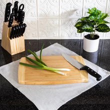 Load image into Gallery viewer, Joyce Chen Large Burnished 10x15-Inch Bamboo Cutting Board, 10x15-Inch
