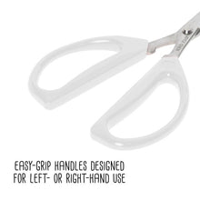 Load image into Gallery viewer, Joyce Chen Original Unlimited Kitchen Scissors with White Handles
