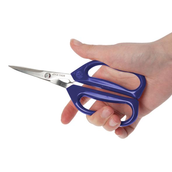 Joyce Chen Original Unlimited Kitchen Scissors with Blue Handles