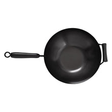 Load image into Gallery viewer, Joyce Chen 14-Inch Carbon Steel Nonstick Wok Set with Lid and Bakelite Handles, 4 Pieces
