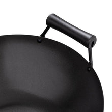 Load image into Gallery viewer, Joyce Chen 14-Inch Carbon Steel Nonstick Wok Set with Lid and Bakelite Handles, 4 Pieces
