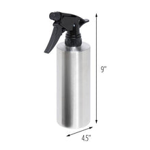 Load image into Gallery viewer, 14oz Stainless Steel Spray Bottle
