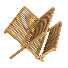Load image into Gallery viewer, Bamboo Dish Drying Rack
