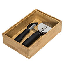 Load image into Gallery viewer, 9-inch Bamboo Drawer Organizer

