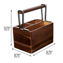 Load image into Gallery viewer, Acacia Kitchen Utensil Holder
