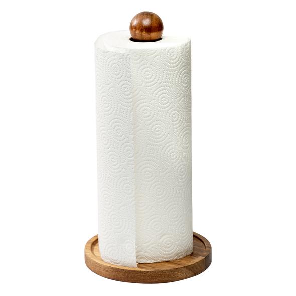 Acacia Paper Towel Holder