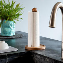 Load image into Gallery viewer, Acacia Paper Towel Holder
