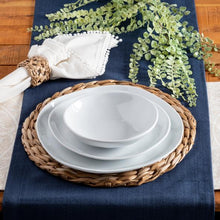 Load image into Gallery viewer, 3-Piece White Melamine Dinnerware Set
