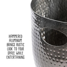Load image into Gallery viewer, Large Black Aluminum Beverage Tub
