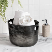 Load image into Gallery viewer, 9-Inch High Black Aluminum Beverage Tub

