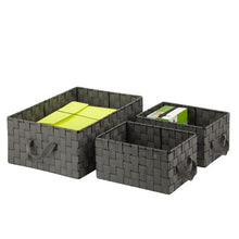 Load image into Gallery viewer, 3-Piece Nesting Baskets, Speckled
