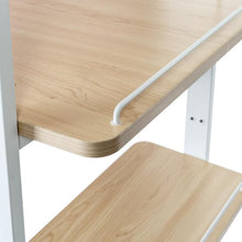 Load image into Gallery viewer, Home Office Computer Desk with Shelves, White
