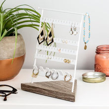 Load image into Gallery viewer, 5x8-Inch Jewelry Stand for Earrings and Rings
