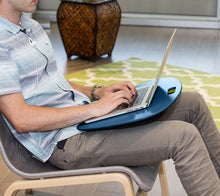 Load image into Gallery viewer, Cushioned Laptop Lap Desk, Indigo
