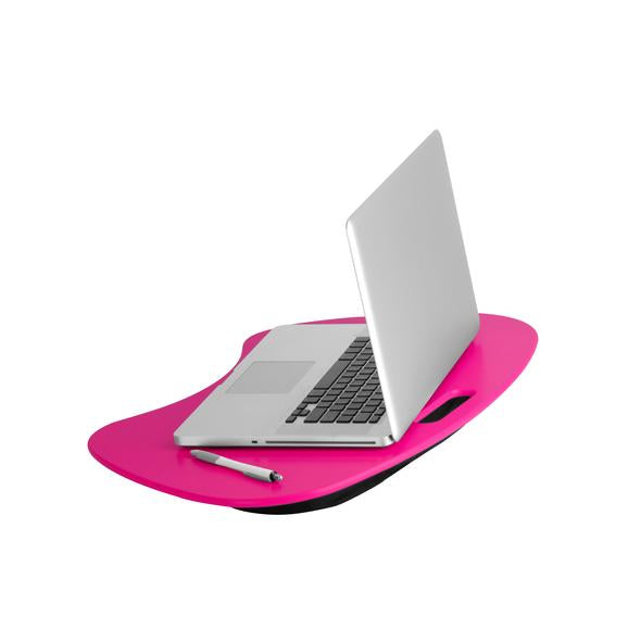 Cushioned Laptop Lap Desk, Hot Pink
