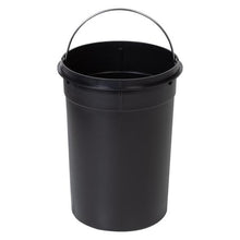 Load image into Gallery viewer, 12L Round Step Trash Can, Black
