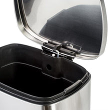 Load image into Gallery viewer, 50L Rectangular Stainless Steel Step Trash Can
