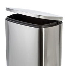 Load image into Gallery viewer, 50L Rectangular Stainless Steel Step Trash Can
